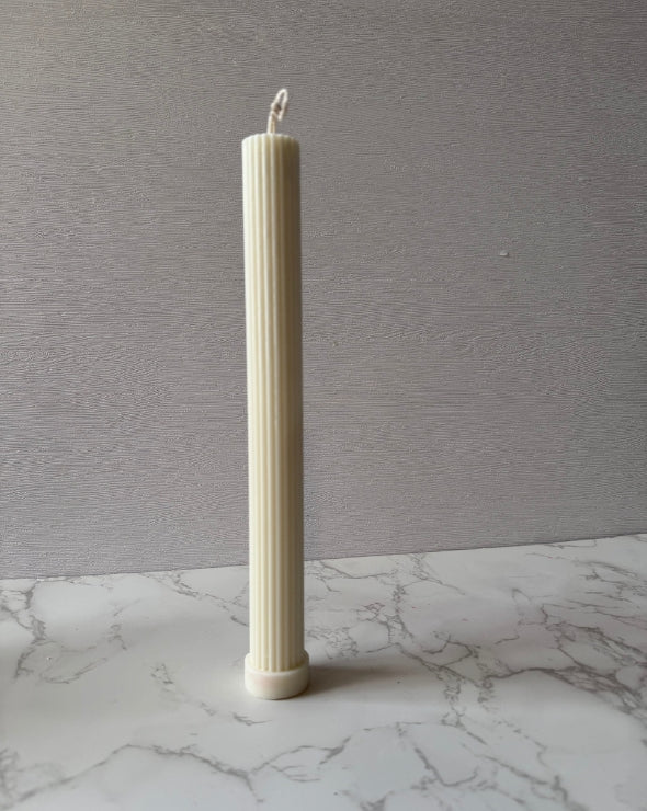 Cream Column Pillar Duo